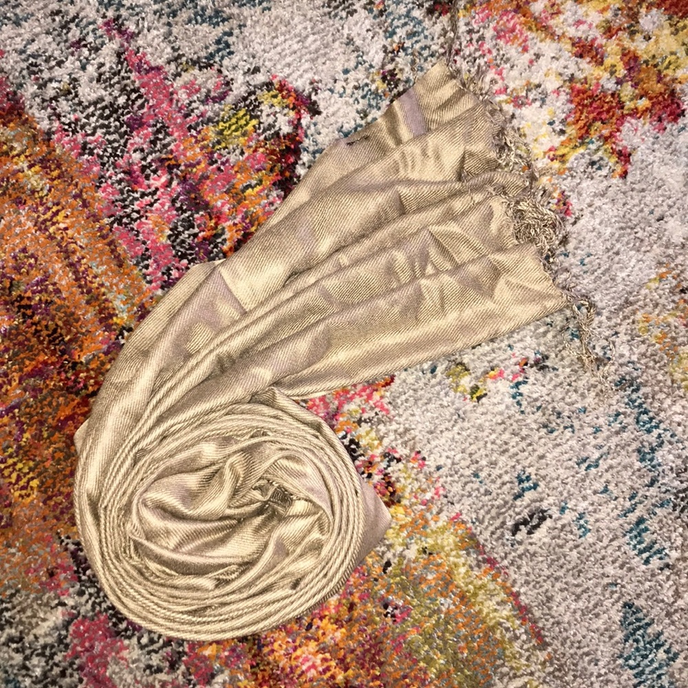 Camel colored large pashmina